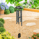 Avria Hand-Tuned Wind Chime, Metal, "Miss You", 42"