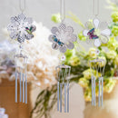 Cottage Garden Wind Chime Program, Metal, 3 Designs, 8 each, 24pcs total Program