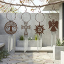 Decorative Door Wind Chime, Metal, 4 Designs, 6 each, 24pcs total Program