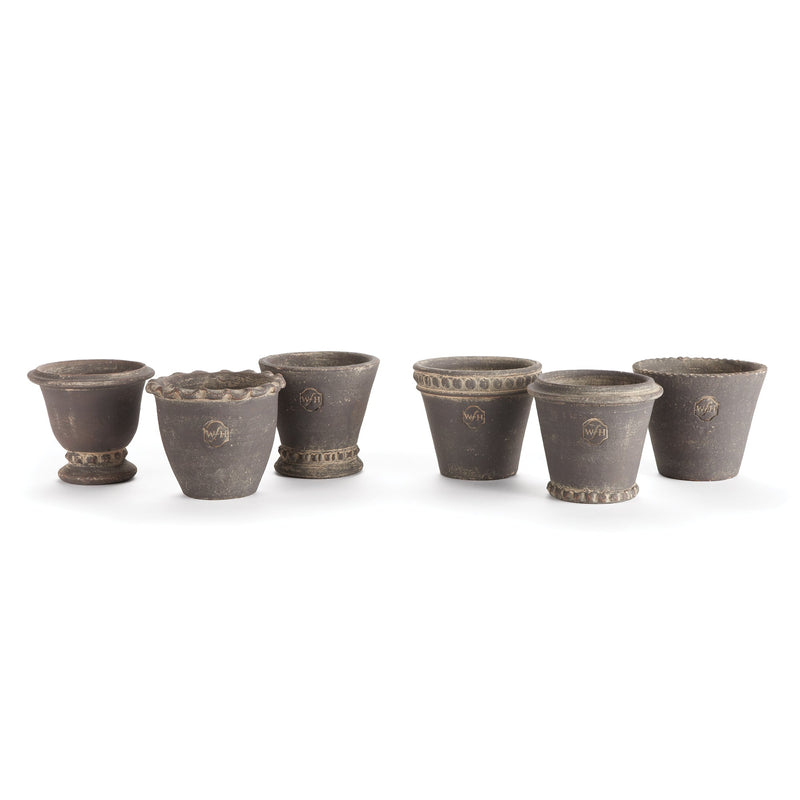 NAPA Home & Garden, WAKEFIELD HANDMADE MINI POTS