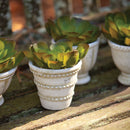 NAPA Home & Garden, WAKEFIELD HANDMADE MINI POTS, SET OF 6