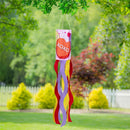 Candy Hearts Sublimated Windsock