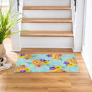 Courtly Check Dragonfly Washable Mat 24"x36"