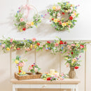 Cottage Garden Wreath, Mini Wreath, 13"