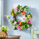 Petal & Plow Wreath Artificial Floral, 20"