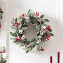 Sugar & Stripes Wreath, 20"L