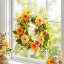 Hillside Pasture Wreath, Daisy , 22"