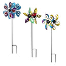 Metal Colorful Mini Spinner 18"H, 3 Assorted, 12PCS CDU