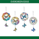 Edge Program Wind Spinners Metal Butterfly Illusion Spinner