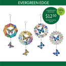 Edge Program Wind Spinners Metal Butterfly Illusion Spinner