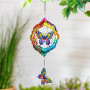 Edge Program Wind Spinners Metal Butterfly Illusion Spinner