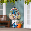 Edge Program Wind Spinners Metal Butterfly Illusion Spinner