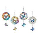 Edge Program Wind Spinners Metal Butterfly Illusion Spinner