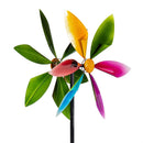 Cottage Garden Wind Spinner, Color Petal Spin, 74"H