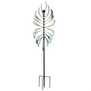 Cottage Garden Wind Spinner, Verdigris Symmetry Spin, 92"H