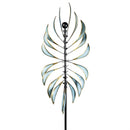 Cottage Garden Wind Spinner, Verdigris Symmetry Spin, 92"H