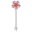 Cottage Garden Wind Spinner, Violet Radiance,56"H