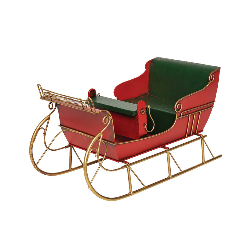 Red Sleigh w/ Gifts Fig