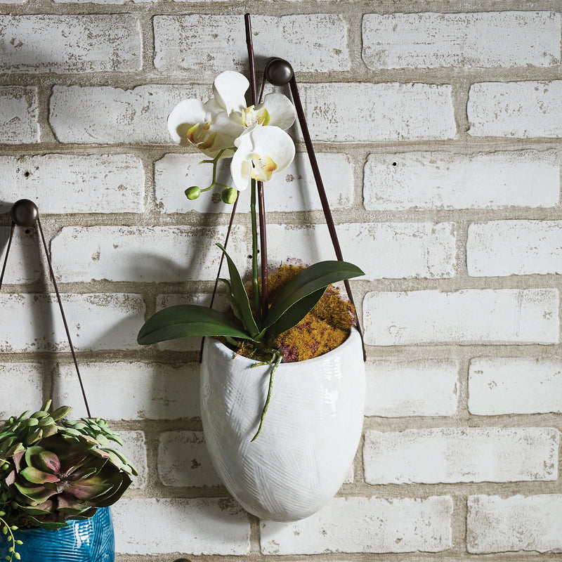 NAPA Home & Garden, ORGANIC WALL PLANTER LARGE,XN238WH
