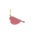 Metal Red Bird Ornament