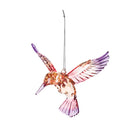 #Purple & Pink Gem Hummingbird Orn