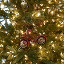Red Beach Bike Ornament