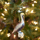 Blown Glass Pelican Ornament