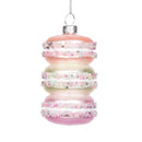 Blown Glass Macaron Orn