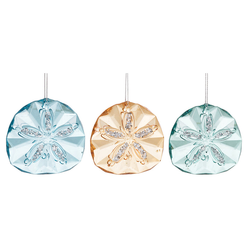 Acrylic Sand Dollar Orn, A/3