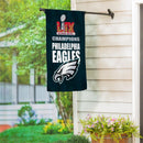 Philadelphia Eagles Super Bowl 59 Champions Flag, House