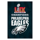 Philadelphia Eagles Super Bowl 59 Champions Flag, House