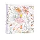 Garden of Wonder Indoor Wall Decor, Textile, Fairy Canvas, 8" H x 8" W, Asst of 2