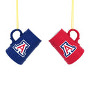 University of Arizona Ceramic Mini Stein, 3oz, set of 2