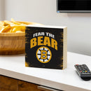 Boston Bruins 2025 Block, Down Home Fans, 6x6