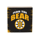 Boston Bruins 2025 Block, Down Home Fans, 6x6