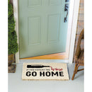 If You Forget the Wine Woven Back Coir Mat