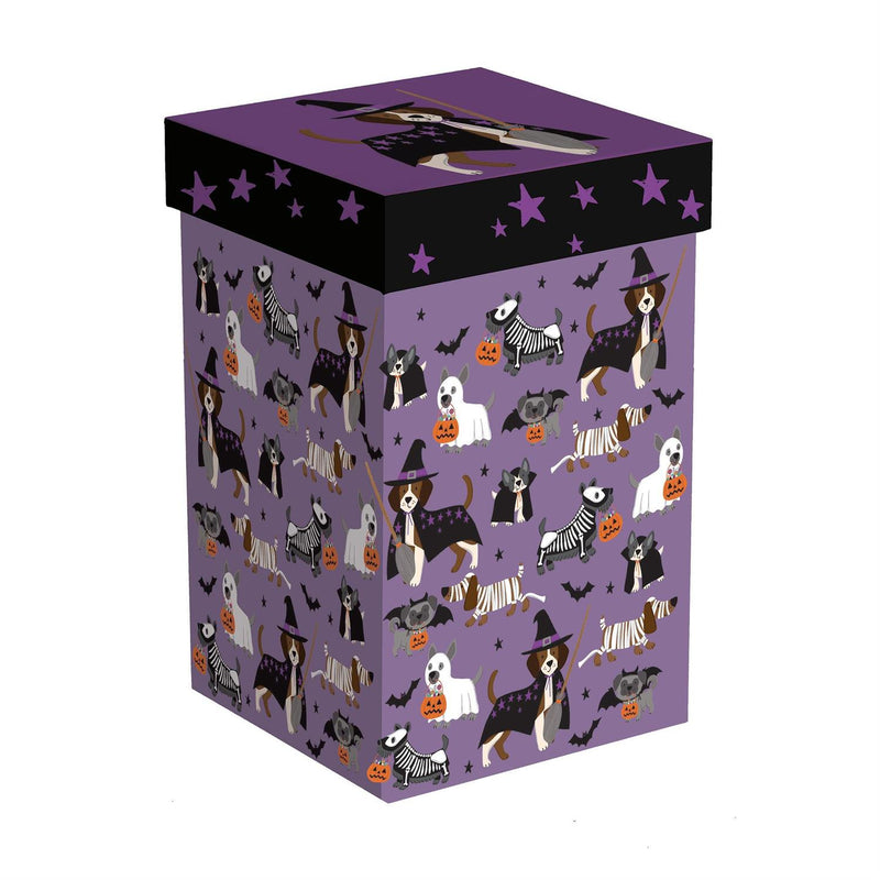 Ceramic Perfect Travel Cup, 17oz, w/ Gift Box, Halloween Pups