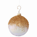 NAPA Home & Garden, SPARKLE GLASS BALL ORNAMENT 5",Z5030CLG