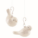 NAPA Home & Garden, BIRD GLASS ORNAMENTS, SET OF 2,Z5102WHS