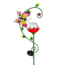 Solar Hanging Flower Globe, Butterfly