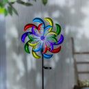 63in Solar Fiber Optic Spinner Single Sided Multi