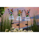 36" Fiber Optic Solar Fairy Garden Stakes, 3 Asst, 4 of Each, 12 Piece CDU