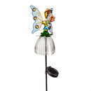 36" Fiber Optic Solar Fairy Garden Stakes, 3 Asst, 4 of Each, 12 Piece CDU