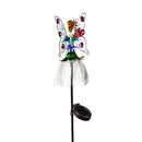 36" Fiber Optic Solar Fairy Garden Stakes, 3 Asst, 4 of Each, 12 Piece CDU