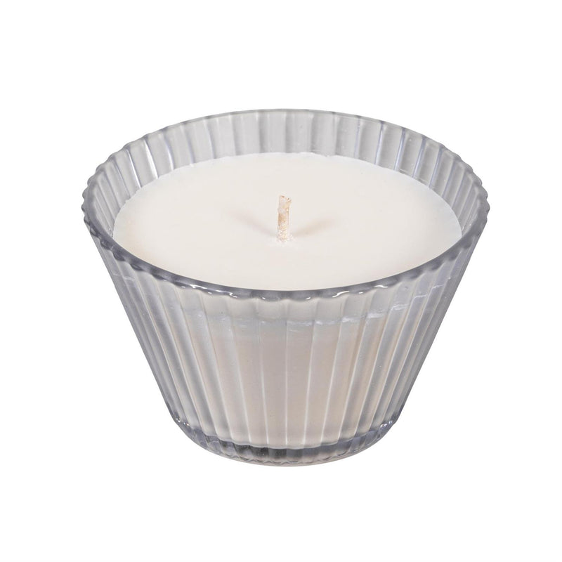 SDS HD 7oz Ribbed Cupcake Glass Candle Ancient Water