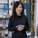 SDS HD 7oz Ribbed Cupcake Glass Candle Ancient Water