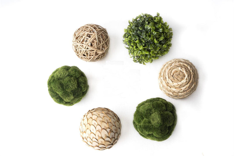 SDS 6 Pack 4in Orbs w Moss