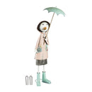 Metal statuary,pink duck