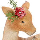 Resin statuary, mamma deer and baby deer