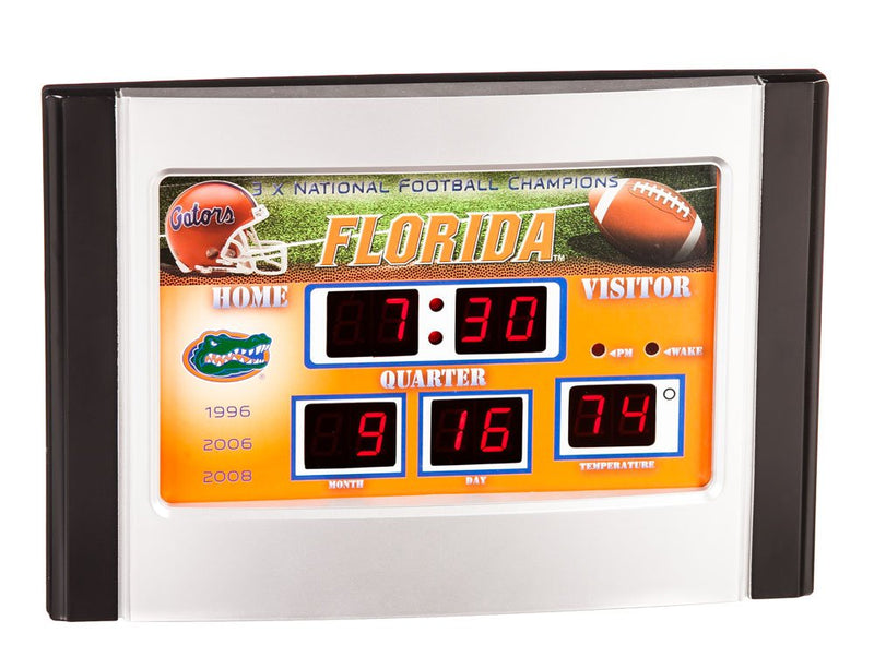 6.5"x9" Scoreboard Desk Clock (NG)- U Of Florida,0128603